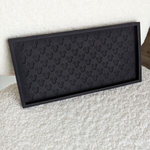 Disney Mickey Mouse Matte Black Tray